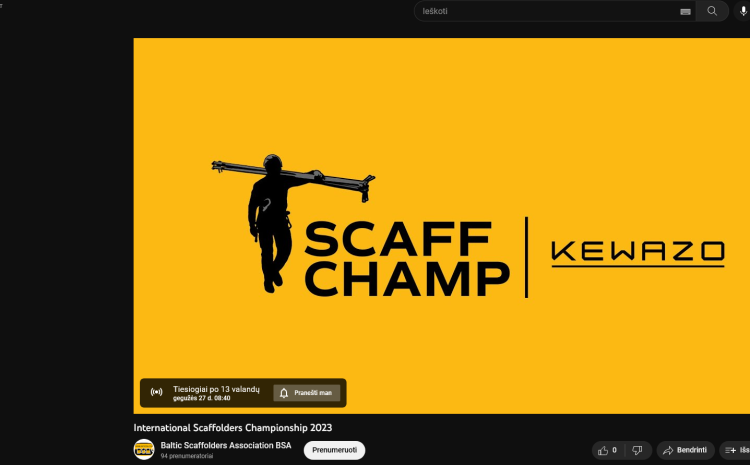  KEWAZO | ScaffChamp Stream link