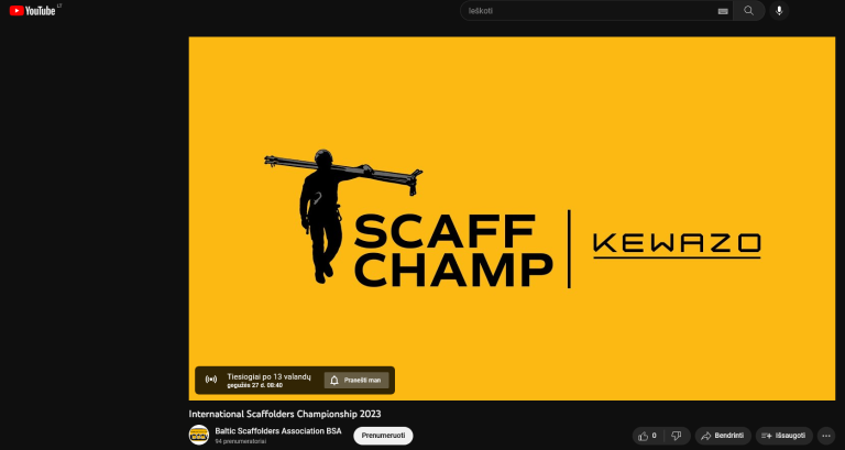 KEWAZO | ScaffChamp Stream link