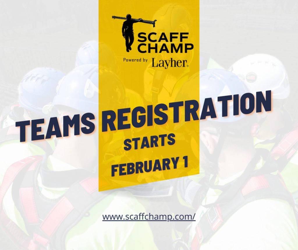 Team registration starts from February 1st